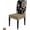 -, variant on Abstract Dining Room Chair Covers Set of 8, Modern Art Texture Decoration Black Stretch Chair Slipcovers Removable Washable Seat Cover Chair Protectors for Kitchen Home, Hotel Banquet
