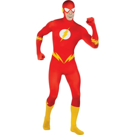 The Flash 2nd Skin Mens Justice League Costume 880521 - Medium (Height 5'-5'4