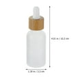 thumbnail image 2 of 5Pcs Glass Dropper Bottles Essential Oil Bottles with Bamboo Lid Portable Dropper Bottles, 2 of 7