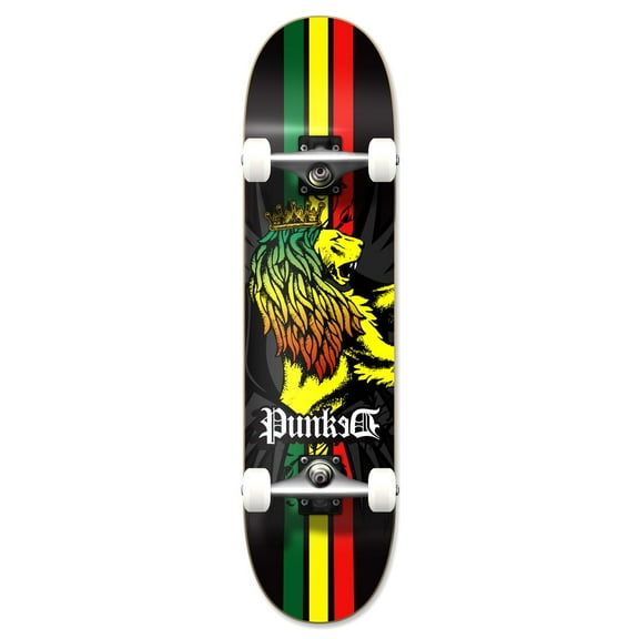 Yocaher Graphic Complete 31" x 7.75" Skateboard - Rasta