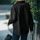 thumbnail image 1 of Chaqueta de cuero sintético Nikou para mujer, 1 of 5