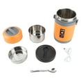 thumbnail image 2 of 2L Thermal Cooker Portable with 3 Containers, Keep Warm, For Travel, Camping or Office, Easy to Wash, IPX5 Water Proof, Ideal For Soup, Porridge and More, 2 of 7