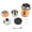 Orange, variant on Stainless Steel Mini Portable Thermal Cooker Pot 2L Constant Temperature Heat Preservation Lifting Electric Lunch Box Food Warmer for Commercial Residential Orange