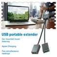 thumbnail image 7 of Male USB 2.0 A 1 to 2 Dual USB Female Data Hub Power Splitter Y Cable, 7 of 7