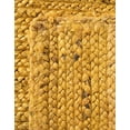 thumbnail image 7 of Unique Loom Braided Jute Collection Area Rug - Dhaka (9' x 12' Rectangle Yellow), 7 of 7