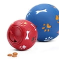 thumbnail image 3 of Juguete dispensador de golosinas para gatos azules, juguete interactivo para golosinas: ¡ejerce mientras se divierte y ayuda a perder peso!, 3 of 5