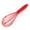 Red, variant on Aufmer 10" Silicone Whisk┃ Thick Stainless Steel Wire Inner - Heat Resistant Kitchen Whisks for Non-Stick Cookware┃ Balloon Egg Beater for Whisking┃ Blending┃ Beating┃ Frothing & Stirring (Black)