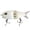C, variant on Multi-Jointed Swimbait,Mini Glide Bait Slow Sinking,Dual Treble Hooks for Bass Freshwater Saltwater