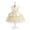 3-Beige, variant on YWDJ Toddler Girls Puff Sleeve Bow Ruffles Birthday Party Gown Long Dresses Red 4T