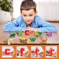 thumbnail image 4 of Toy VEAIS Alphabots Transformers Alphabet Animal para niños de 4 a 6 años, 4 of 7
