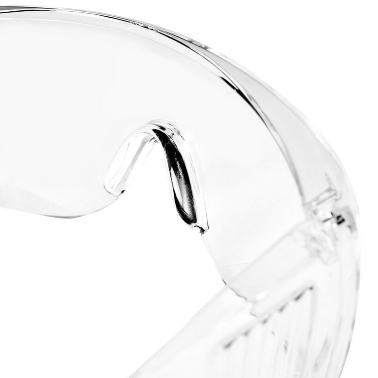 XRGO Safety Glasses Over Eyeglasses (Anti-Fog & Scratch Resistant) OTG Goggles for Nurses, Construction, Shooting, Lab Work