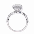 thumbnail image 3 of IGI Certified Lab Created Diamond 2.03 CT Princess Cut Diamond Ring, Halo Set Wedding Ring, Side Marquise And Round Diamond Engagement Ring, 3 of 4