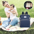 thumbnail image 4 of Bdday Fishing Backpack Foldable Sleeping Mummy Wrap Upgraded Foldable Mummy Bag with Large Capacity Foldable Crib Bag Portable Mummy Backpack Backpack for Kids, 4 of 5
