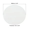 thumbnail image 2 of Unique Bargains Couvercle en Mousse 60mm/2.34 Pouces, 100 Pcs Résistant à la Pression Blanc Rouge, 2 of 7