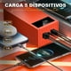 thumbnail image 4 of Power Bank Pila Batería Recargable Kimhi Carga Super Rapida 60,000mah Pd20w Portatil Color Rojo Con 4 Puertos Usb Y 1 Tipo C Bidireccional Cargador Para Celular Tablet Banco De Energia Pantalla Led, 4 of 5
