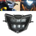 thumbnail image 3 of Motorcycle High Low Beam,Motorcycle Headlight Headlamp Assembly Scooter Headlamp Motorcycle Driving Light Built for Professionals, 3 of 5