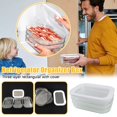 thumbnail image 2 of YSABOXY Récipient à Viande pour Frigo, Bacon Lunch Transparent Chaud M1, 2 of 5