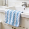 thumbnail image 5 of Ywbawe 35x75cm Coral Fleece Face and Hand Towel, Super Soft Absorbent Bathroom Kitchen Towel, 1-Pack, 5 of 6
