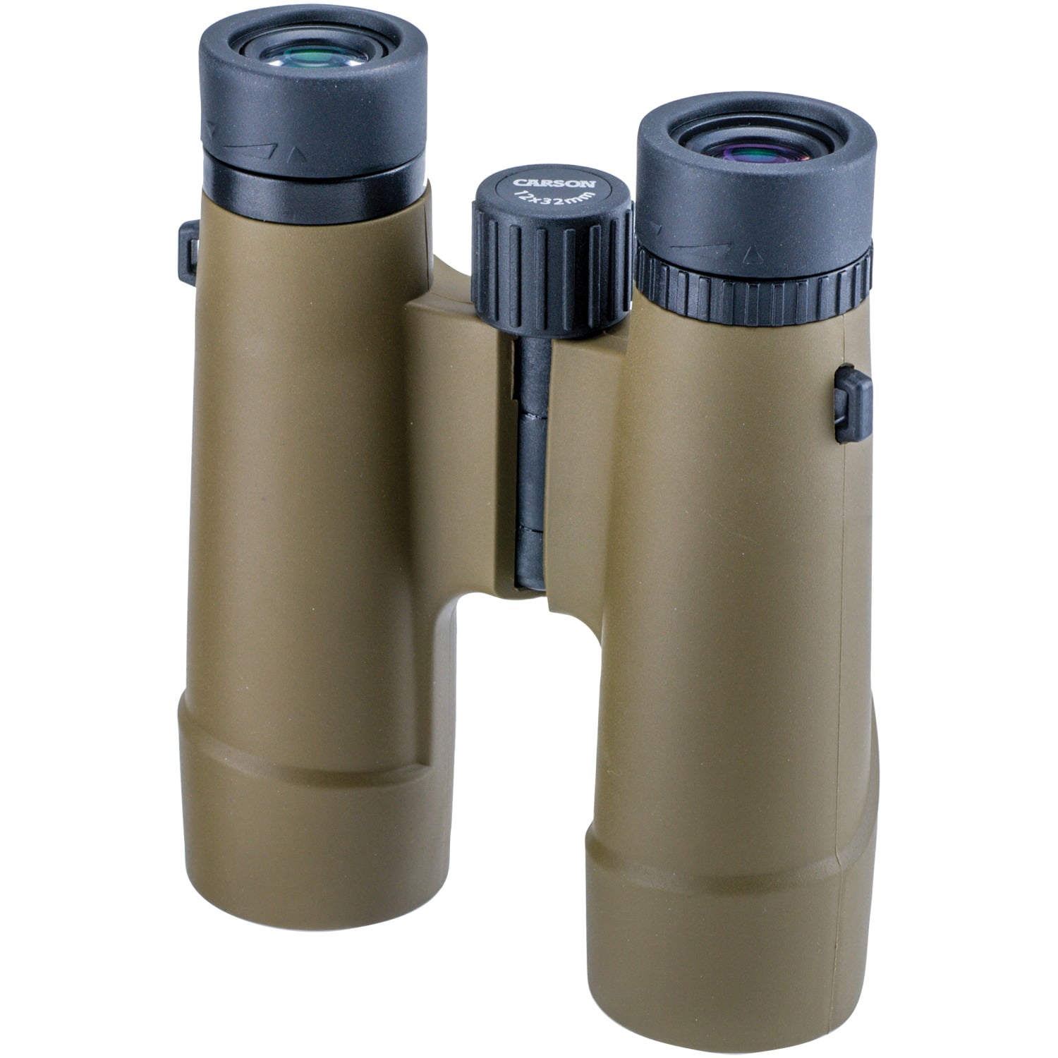 Carson Stinger 12x32mm Compact and Lightweight Binoculars - Includes Pouch, Wrist Strap, and Lens Cloth