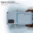 thumbnail image 5 of For Samsung Galaxy A31 Carbon Fiber Leather Card Magsafe Phone Case, 5 of 5