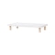 thumbnail image 2 of Estante de almacenamiento de mesa de madera, soporte compacto para monitor de computadora, soporte de escritorio con elevación de pantalla, base de escritorio con altura ajustable, muebles de dormitor, 2 of 6