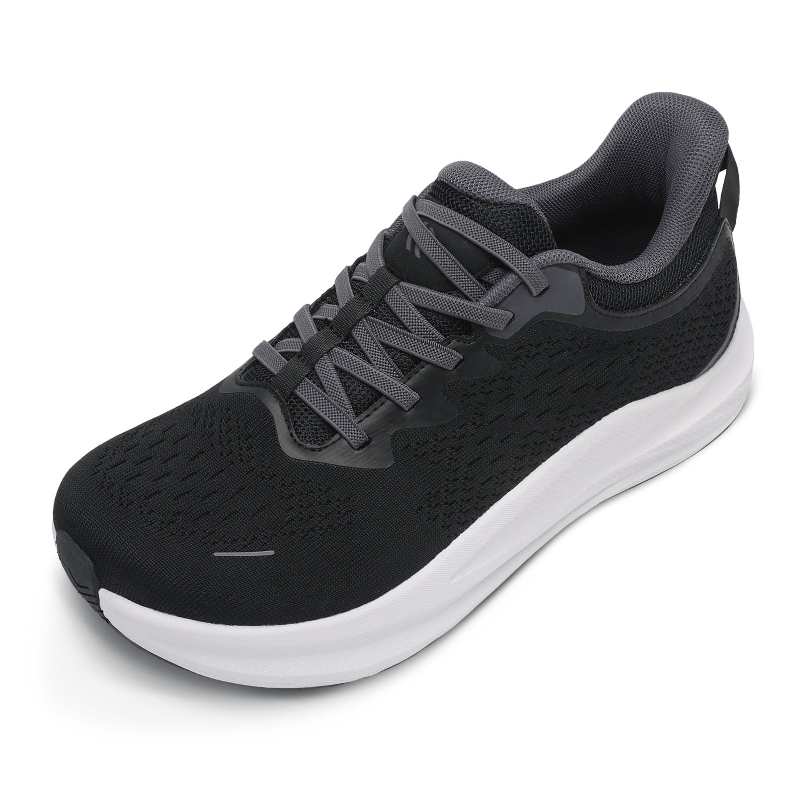 Barerun Menβs Wide Toe Box Slip On Walking Shoes Lightweight Cushioned Sneakers Non Slip Breathable Athletic Shoes