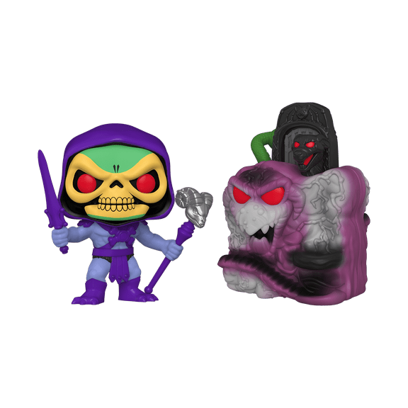 Funko POP! Town: Masters of the Universe - Snake Mountain with Skeletor