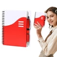 thumbnail image 2 of Spiral Notebooks with Pen Set, Small Notebook with Pen, 70 Sheets/140 Pages Lined Small Pocket Notebook and Pen Set Bulk Journals for Business Office, 1 Pcs, 7.08x5.9", 2 of 9