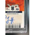 thumbnail image 6 of RJ Harvey #9 Contenders Rookie Ticket RPS Variation Auto Panini Select Football Card Denver Broncos NFL Autographed Football Trading Card, 6 of 6