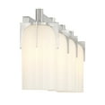 thumbnail image 5 of Caldwell 4-Light Bathroom Vanity Light in Satin Nickel, 5 of 5