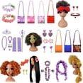 thumbnail image 2 of Nuevo Encanto princesa Cosplay corona guantes varita conjuntos peluca gafas Mirabel Isabella pendiente bolsa sombreros fiesta de cumpleaños niños regalos Gao Jinjia LED, 2 of 2