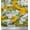 Goldenrod, variant on Soimoi Cotton Duck Fabric Leaves & Begonia Flower Fabric Prints By Yard 42 Inch Wide