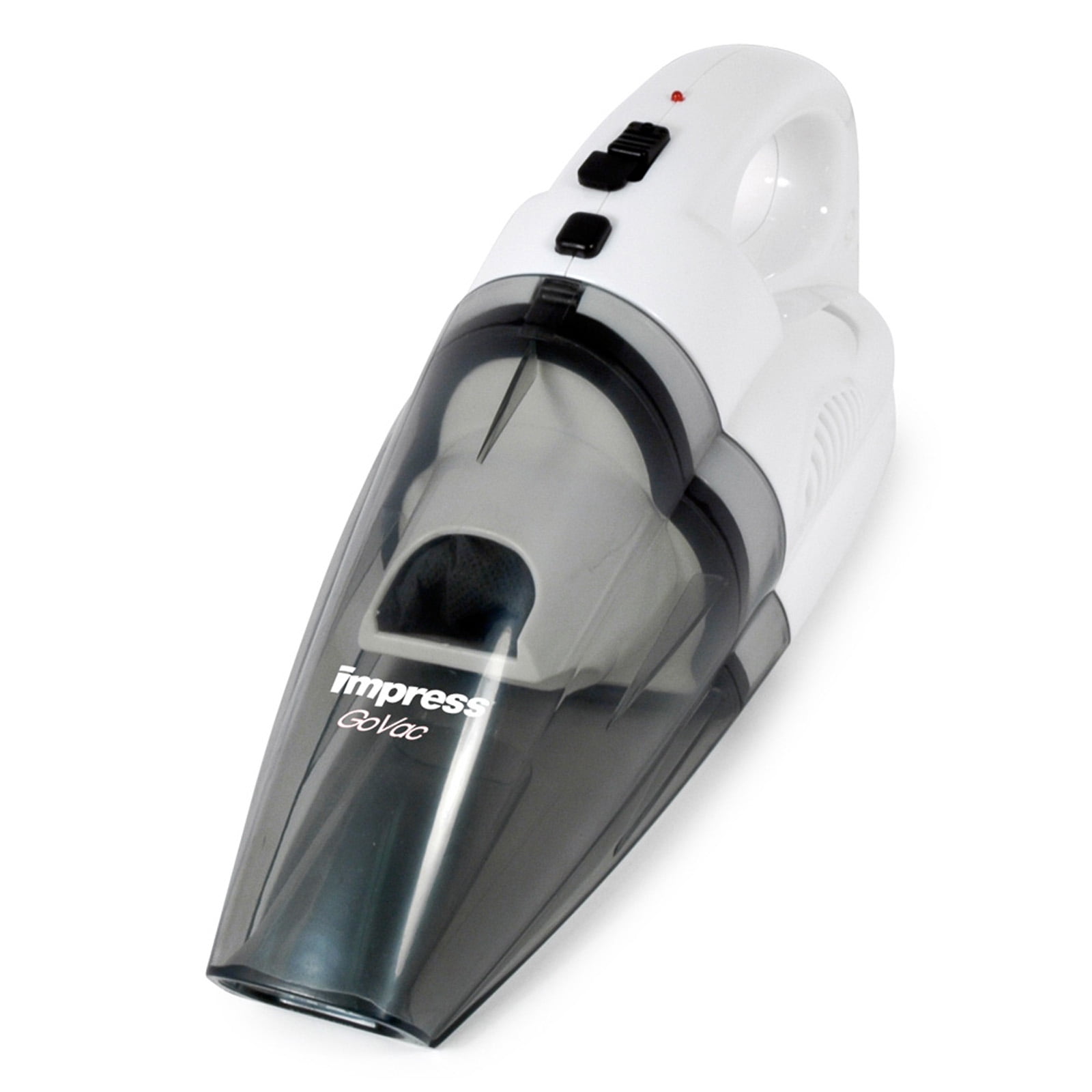 Impress GoVac Rechargeable Handheld Vacuum Cleaner White