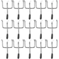 thumbnail image 1 of Shisuyan Metal Pegboard Hook Silver 50Pack 2Inch Tool Storage, 1 of 9