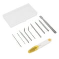 thumbnail image 1 of Paracord Needle, Stainless Steel Paracord Stitching Set Increase Skills Rustproof  For Clothing, 1 of 8