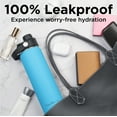 thumbnail image 5 of ThermoProof Insulated Stainless Steel Water Bottle 22oz, Leakproof Spout & Chug Lid, Keeps Cold 24H Hot 12H, Reusable Wide Mouth Bottle, 5 of 10