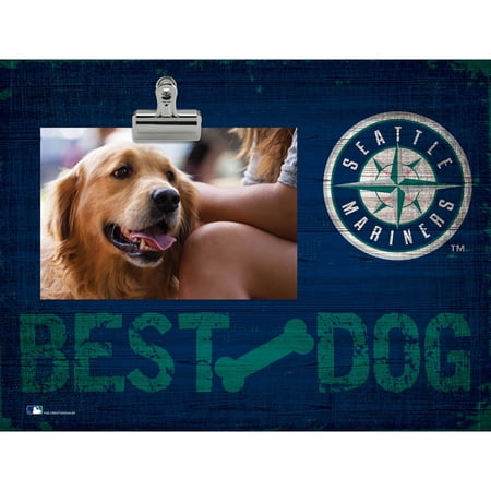 Seattle Mariners 10.5 x 8 Best Dog Clip Photo Frame