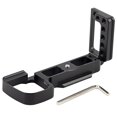 thumbnail image 3 of Soporte de cámara, soporte de placa de liberación rápida de aluminio para cámara Soporte de placa en L optimizado para la excelencia, 3 of 9