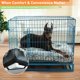 thumbnail image 5 of Cama para perros KISYYO Fijable Deluxe Acogedora para perros grandes de 90 x 60 x 8 cm, color gris, 5 of 6