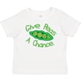 thumbnail image 3 of Inktastic Give Peas a Chance. Boys or Girls Baby T-Shirt, 3 of 5