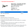 thumbnail image 2 of Water Pump - Compatible with 2007 - 2016 Toyota Sienna 3.5L V6 2008 2009 2010 2011 2012 2013 2014 2015, 2 of 2