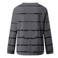 thumbnail image 5 of WRKEKC Chandail en Molleton Mode Tendance pour Femmes, Chandail à Manches Longues Col Rond avec Motifs Uniques pour Style Décontracté Mode Urbaine Gris Foncé S, 5 of 5