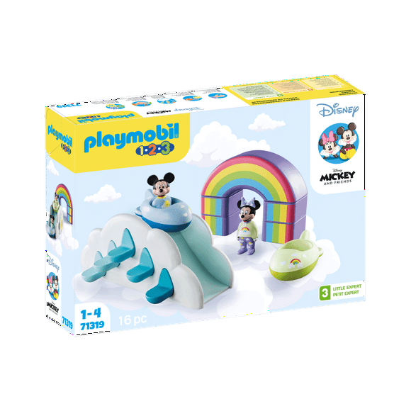 Playmobil 1-2-3 Mickey Mousse maison dans les nuages 71319