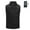 Black, variant on Zwiiyzr Includes Power Bank Usb Intelligent Constant Temperature Heated Windproof Plus Size Coat for Children Winter 2 Heated Jacket Coat Black