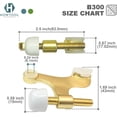 thumbnail image 4 of wqlpp-Hinge Pin Door Stop Heavy Duty Design 5 Pack Satin Brass |, 4 of 4
