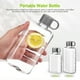thumbnail image 3 of 2 botellas de agua portátiles, ideales para viajes, deportes, camping, fitness y ciclismo., 3 of 7