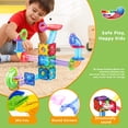 thumbnail image 7 of PicassoTiles Marble Run Magnetic Tiles for Kids – 62PCS STEM Construction Building Blocks Race Track Set, Educational Creative Learning Toy, 7 of 7