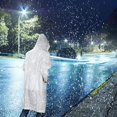 thumbnail image 2 of HLONK Ponchos de Pluie pour Adultes Réutilisables 2 Pcs Imperméables d'Urgence pour Femmes Hommes avec Capuche et Cordon, 2 of 8