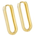 thumbnail image 2 of Pendientes de Joyería plateada cuadrada Minimalista perfecl para Mujer Elegante, 2 of 7