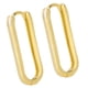 thumbnail image 2 of Pendientes para niñas Zulema dorado Pendientes de aro de mujer, 2 of 8